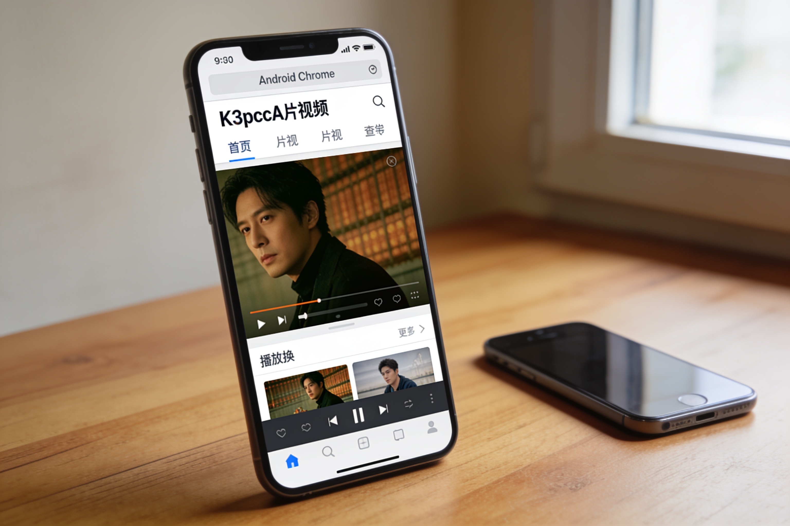 Android Chrome浏览器显示的移动端界面适配效果